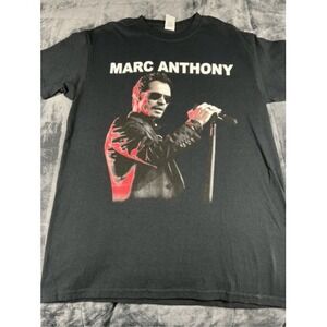 Marc Anthony 2017 concert T-shirt, black size M